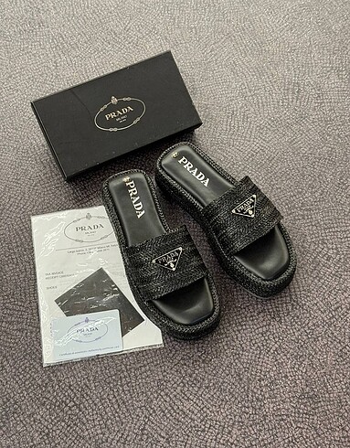 Prada dolgu topuk terlik sıfır