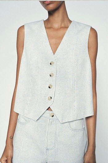 Zara orjinal yelek - Görsel 5