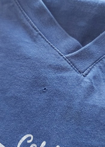 U.S Polo Assn. Erkek Çocuk Lacivert Baskılı Kısa Kollu Tişört