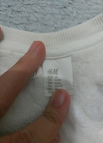 H&M H&m unisex bebek hırka ayılı