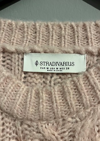 stradivarius pembe kazak - Görsel 2