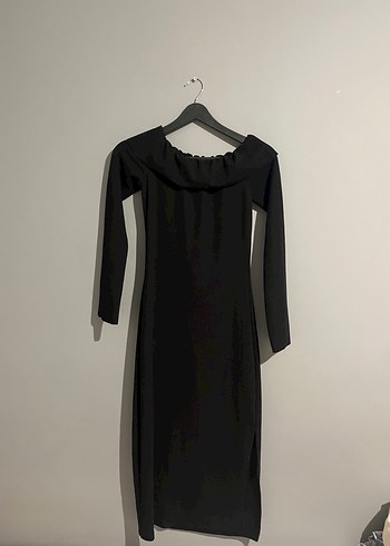 Uzun Siyah Elbise - Görsel 2