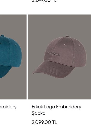 Calvin Klein Siyah Erkek Şapka - Görsel 2