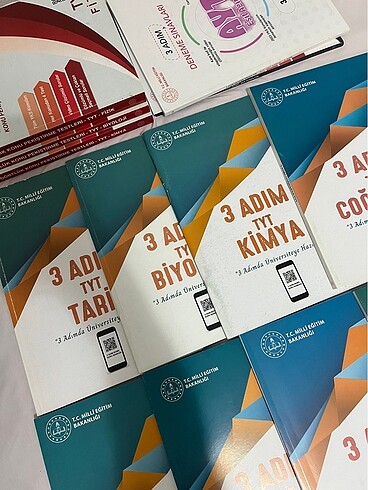 MEB 3 Adım Dört Dörtlük Tyt Ayt Test Kitapları