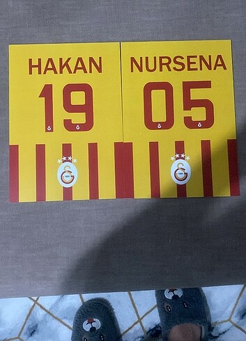 Çift taraftar tablo kişiye özel