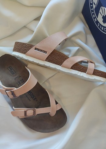 Deri Tokalı Kadın Terlik birkenstock - Görsel 6