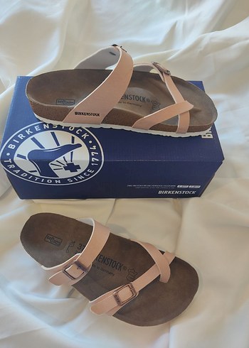 Deri Tokalı Kadın Terlik birkenstock - Görsel 4