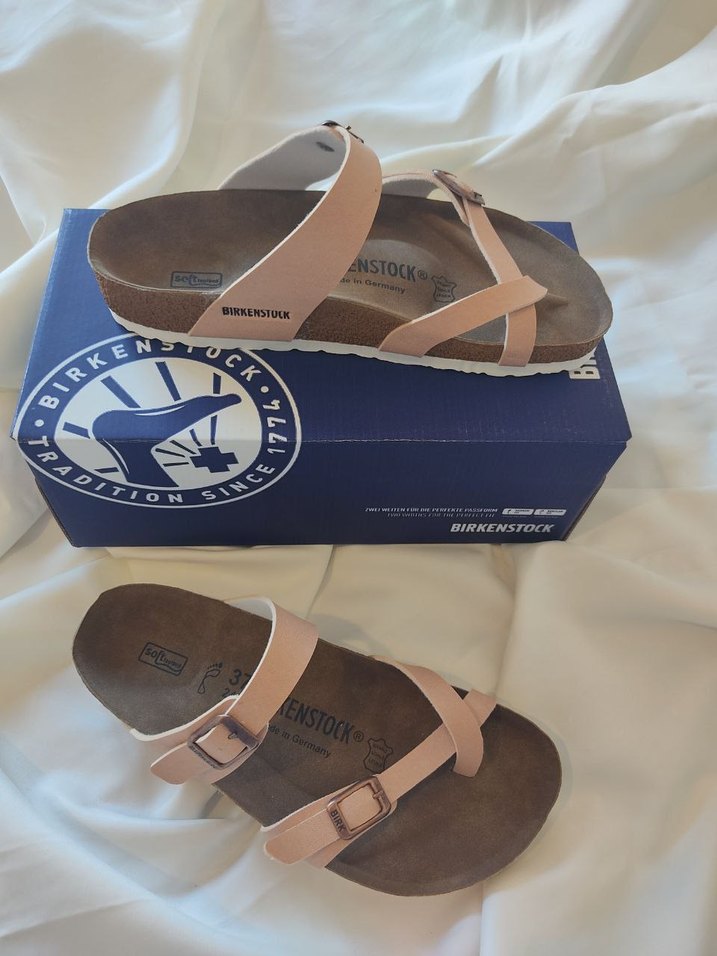 Deri Tokalı Kadın Terlik birkenstock - Görsel 4