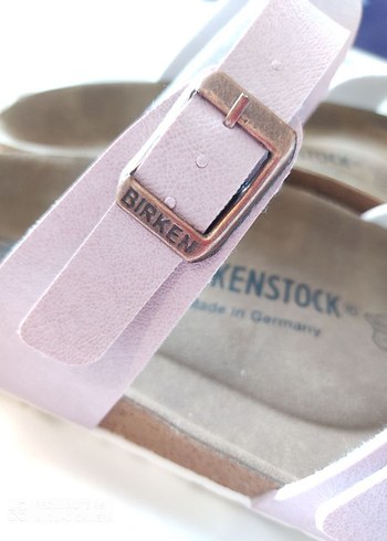 Pembe Tokalı Kadın Dolgu Topuk Terlik - Görsel 4