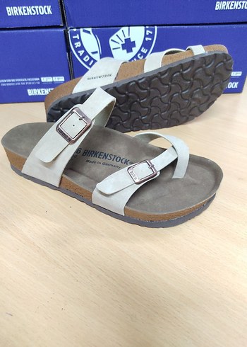 Bej Kadın Bohem Tarzı Toka Detaylı Terlik - Görsel 7