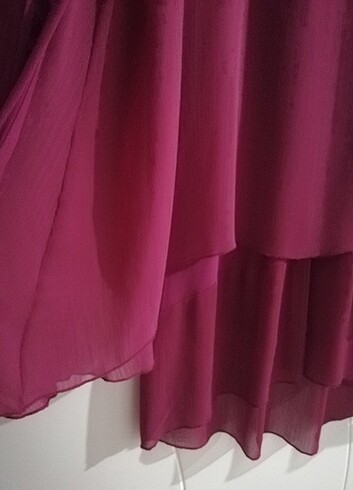 xl Beden Pembe şifon tunik