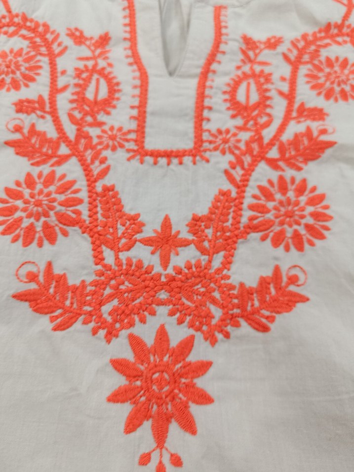 Nakışlı Bohem Kadın Bluz - Görsel 2