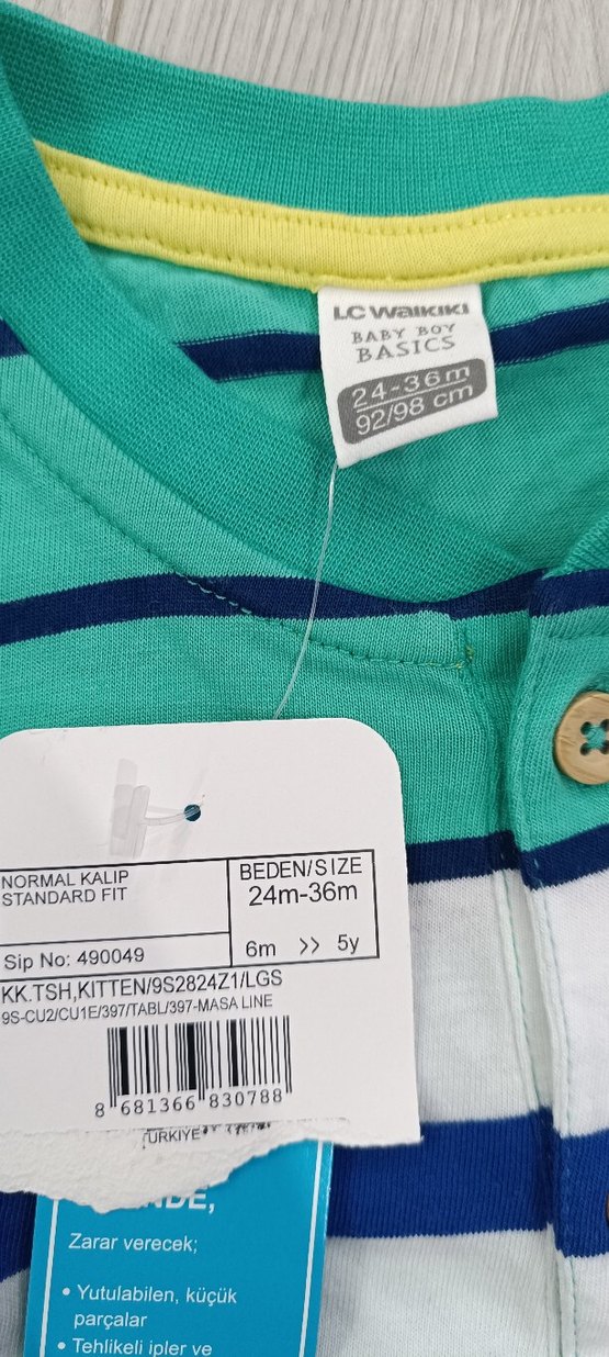 Erkek Bebek Kısa Kollu Pamuklu Takım - Görsel 3