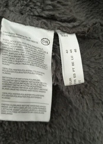 Siyah Fermuarlı Kadın kaban - Görsel 6