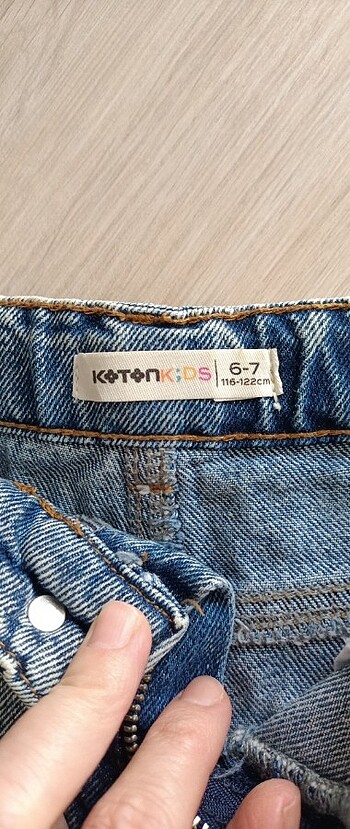 6 Yaş Beden Kot shirt