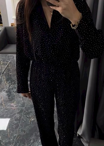 Zara model taşlı takım