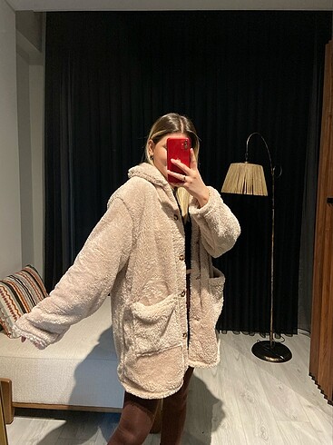 Peluş mont son adet