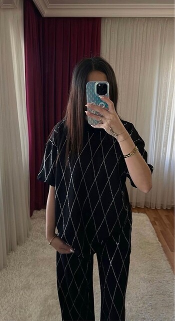 Zara EFSANE ZARA MODEL TAŞLI TAKIM