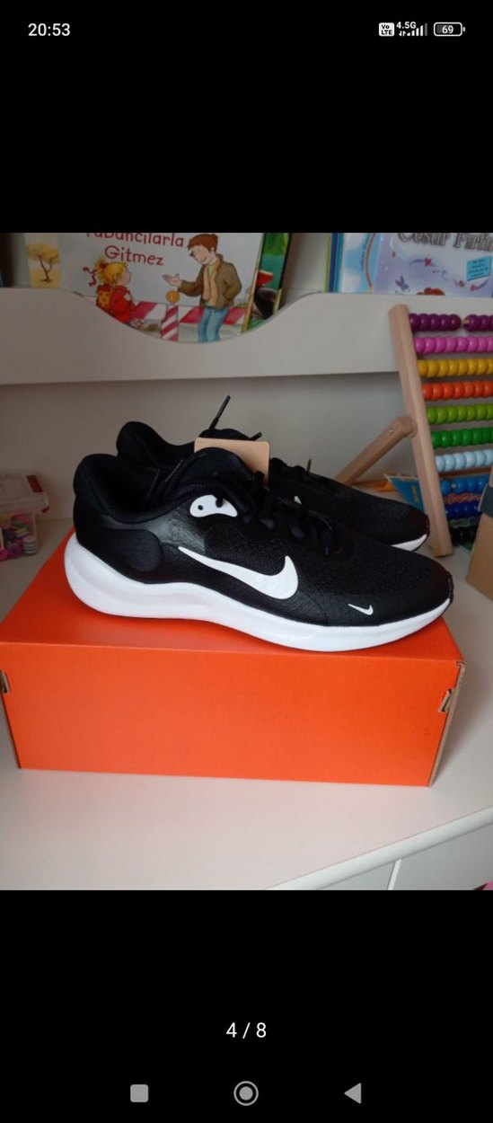 Nike Siyah Erkek Koşu Ayakkabısı - Görsel 4