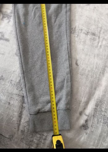 Gri Rahat Kesim Eşofman Altı - Görsel 4