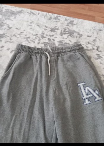 Gri Rahat Kesim Eşofman Altı - Görsel 2