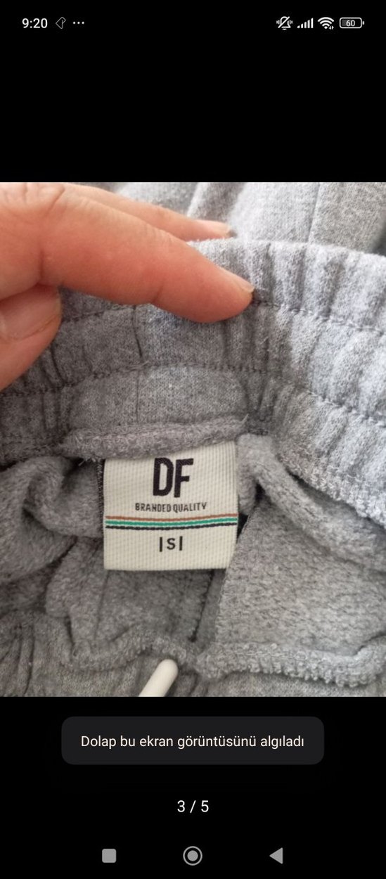 Gri Rahat Kesim Eşofman Altı - Görsel 3