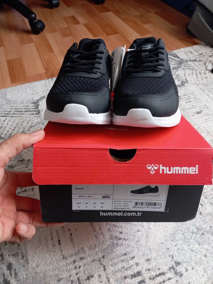 Siyah Hummel erkek Spor Ayakkabı - Görsel 5