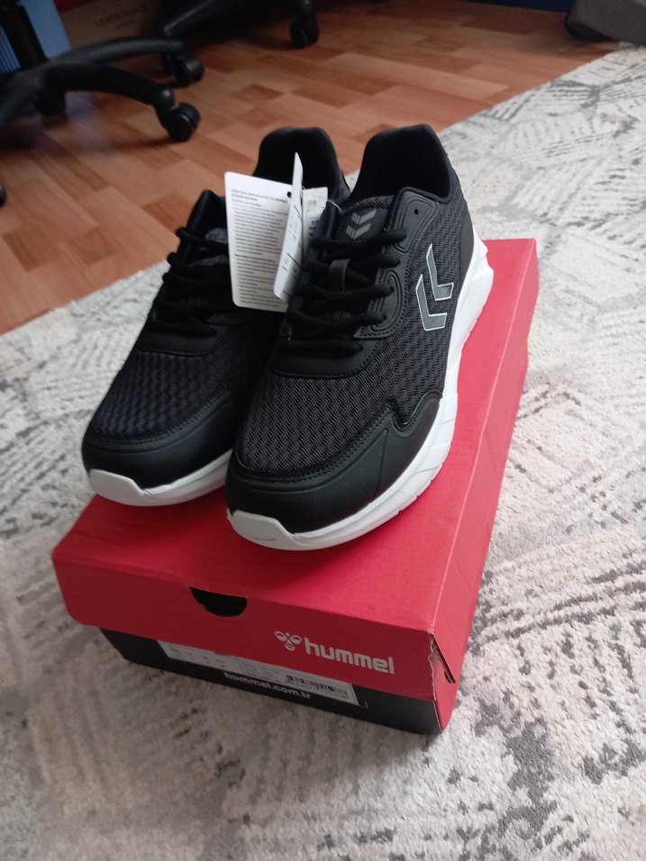 Siyah Hummel erkek Spor Ayakkabı - Görsel 3