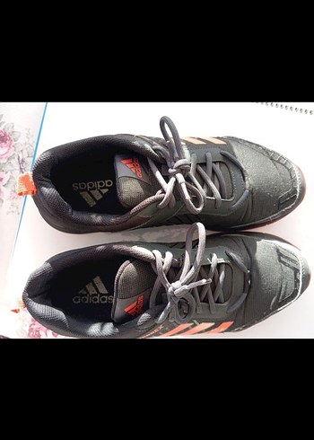 Gri Adidas Erkek Spor Ayakkabı Bağcıkları - Görsel 4