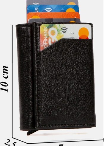 Alüminyum Kasa Siyah İş Cüzdanı - Görsel 4