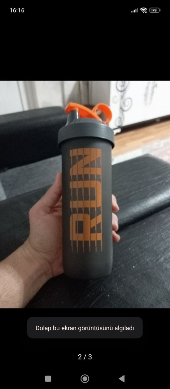 Turuncu Kapaklı Koyu matars - Görsel 2