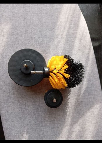 Sarı Renkli Çok Amaçlı Temizlik Fırçası Seti - Görsel 6