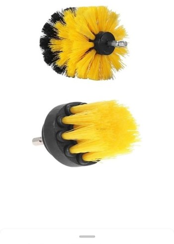 Sarı Renkli Çok Amaçlı Temizlik Fırçası Seti - Görsel 4