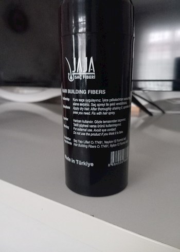 Jaja Saç Fiberi Siyah 50 gr - Görsel 4