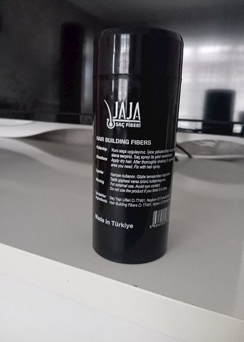 Jaja Saç Fiberi Siyah 50 gr - Görsel 3