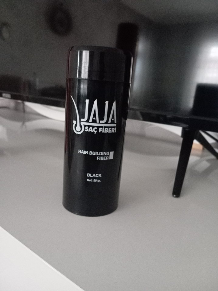 Jaja Saç Fiberi Siyah 50 gr - Görsel 2