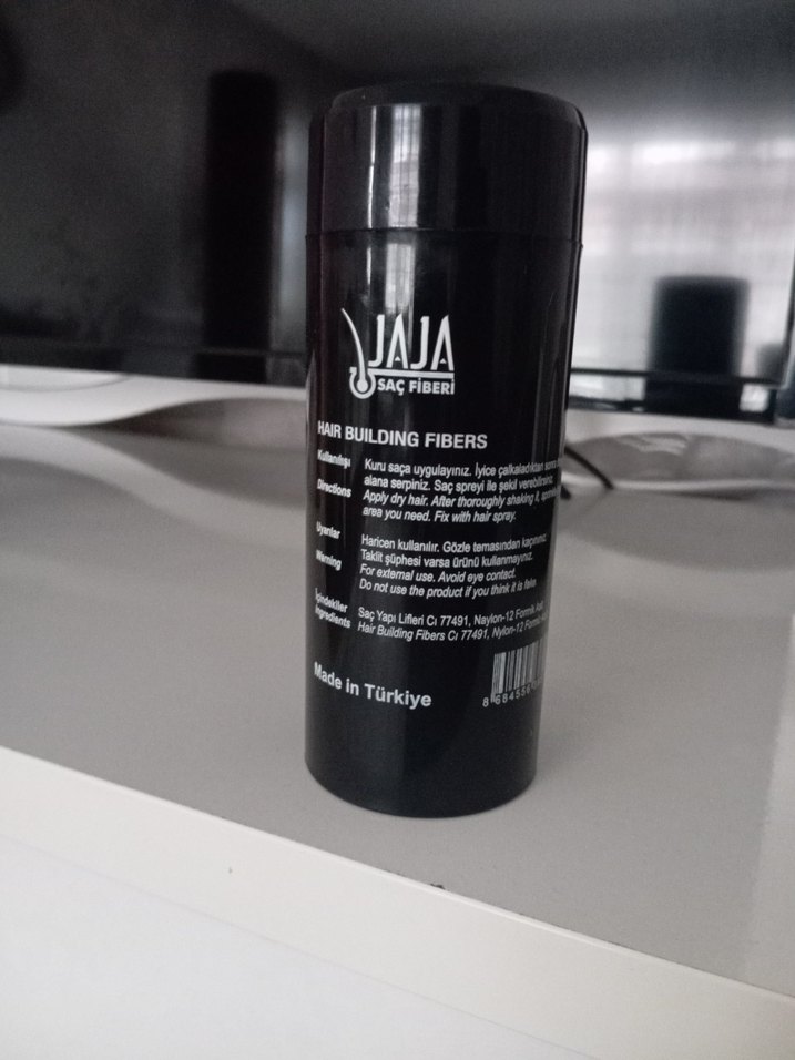Jaja Saç Fiberi Siyah 50 gr - Görsel 3
