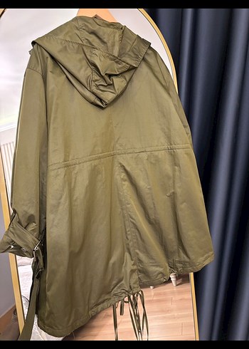 Twist oversize trençkot - Görsel 2