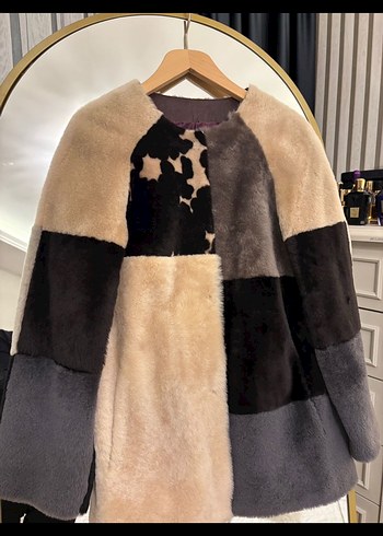 %100 hakiki kürk ceket - Görsel 3