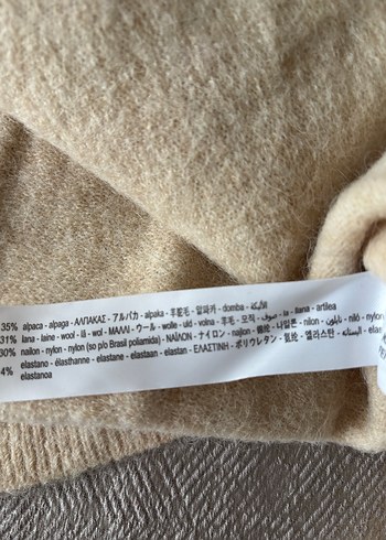 Alpaka yün karışımlı kazak - Görsel 4