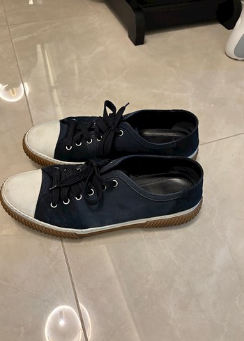 Prada Lacivert Bagcikli Gunluk Sneaker