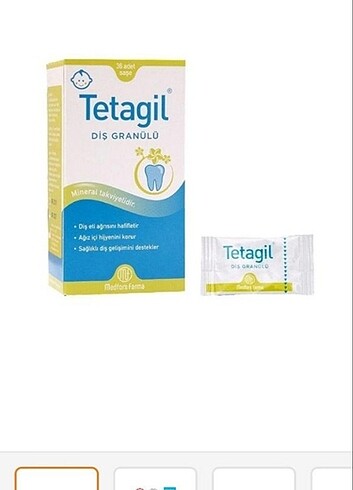 Diğer Tetagil diş granülü