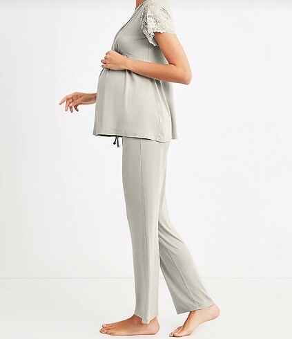 Diğer Catherines hamile Açık yeşil l beden pijama takımı