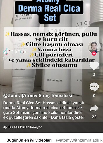 Atomy cica set - Görsel 2