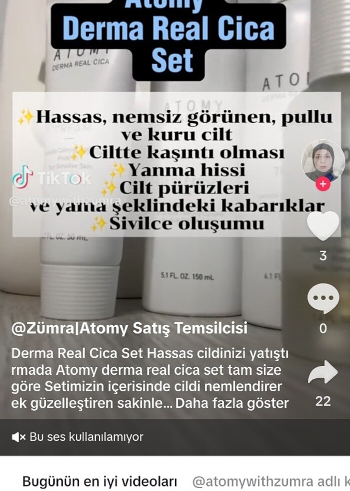 Atomy cica set - Görsel 2