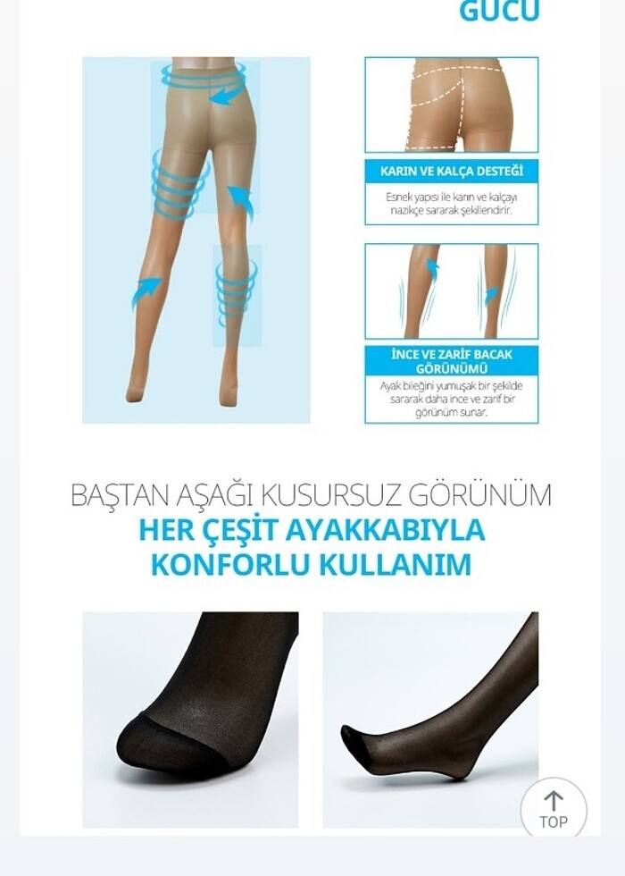 Atomy kaçmaz çorap - Görsel 2