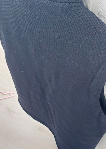 LCW Casual Dik Yaka Fermuarlı Yelek - Görsel 4