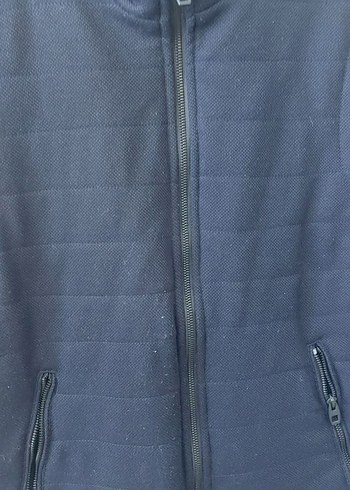 LCW Casual Dik Yaka Fermuarlı Yelek - Görsel 6