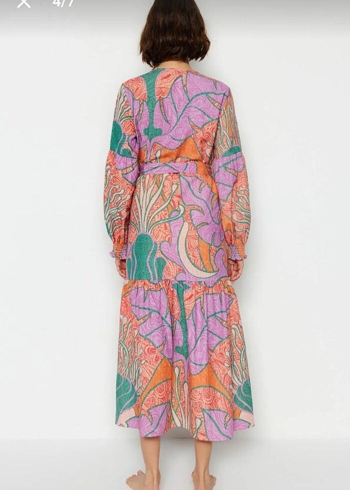 Kuşaklı tunik kimono - Görsel 3