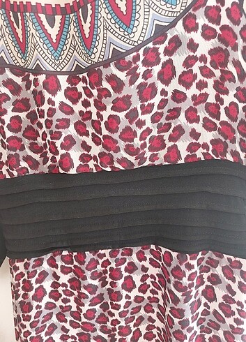 Uzun şifon  tül elbise - Görsel 4